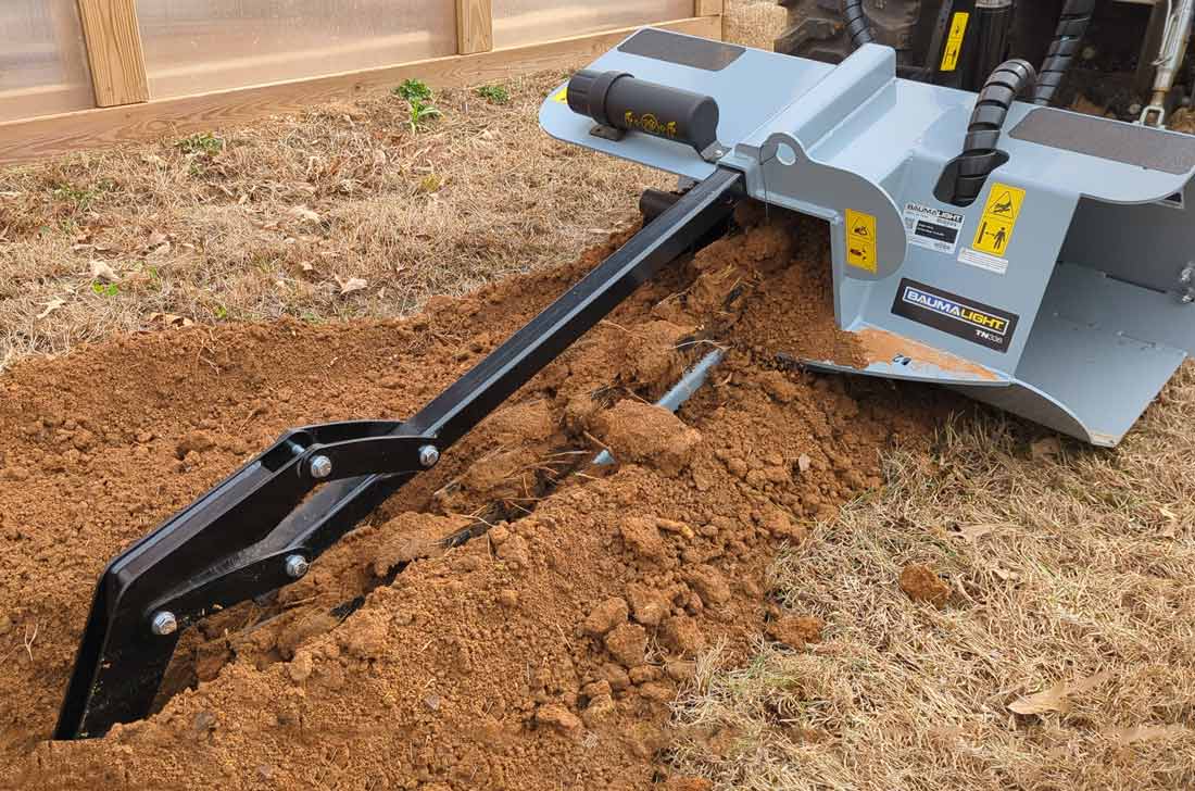 Planetary drive system powered TN336 trencher